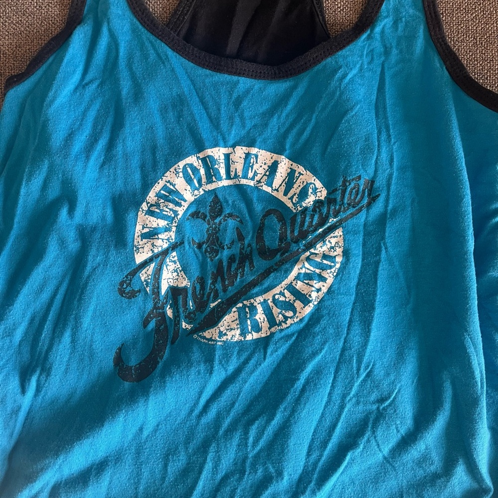 New Orleans Black Tank Top